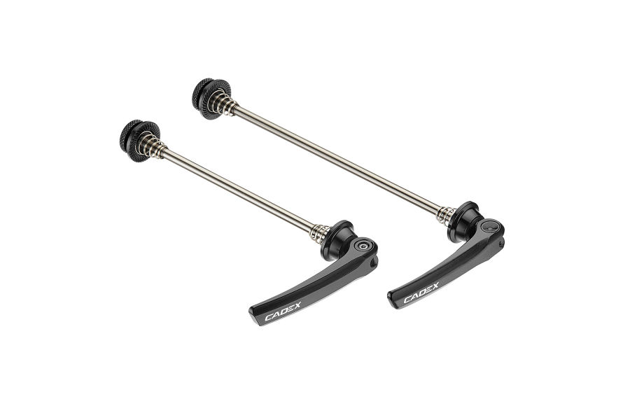 Juego de cierres rpidos CADEX Titanium Road