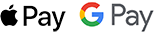 Pay by Apple Pay / Google Pay
